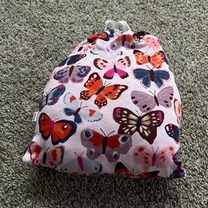 Little Sleepies Butterfly Kisses Crib Sheet